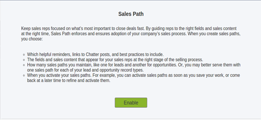 Sales Path