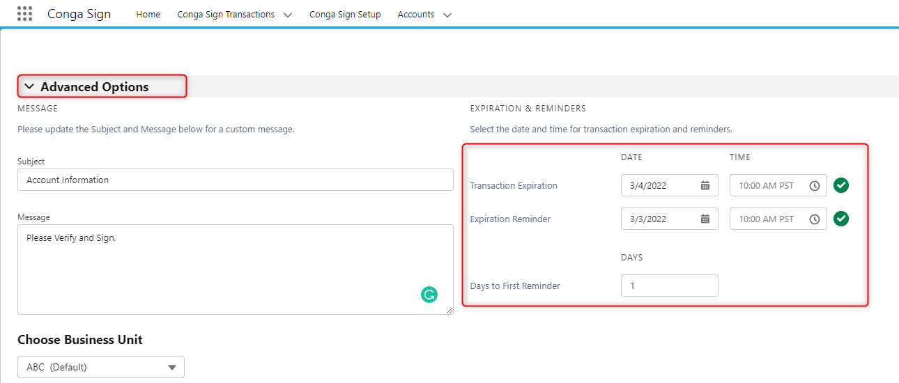 Conga Sign with Salesforce MST Solutions